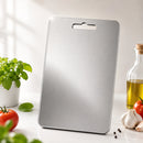 Tábua Titanium Pro™ em Aço Inox 304 — Antibacteriana, Dupla Face e Livre de Microplásticos