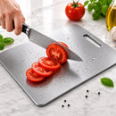Tábua Titanium Pro™ em Aço Inox 304 — Antibacteriana, Dupla Face e Livre de Microplásticos