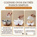 Cozedor Elétrico de Ovos Portátil | OvoChef Express - FRETE GRÁTIS