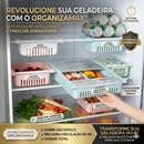 Kit 4 Unidades OrganizaMax - O Sistema Completo de Organização Inteligente para sua Geladeira