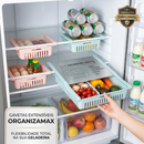 Kit 4 Unidades OrganizaMax - O Sistema Completo de Organização Inteligente para sua Geladeira