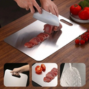 Tábua Titanium Pro™ em Aço Inox 304 — Antibacteriana, Dupla Face e Livre de Microplásticos